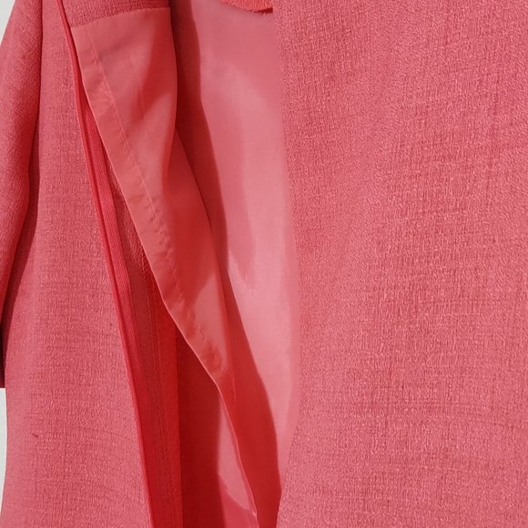 Vintage Henry Lee Short Sleeve Midi Sheath Dress Size 10 - Picture 8 of 9